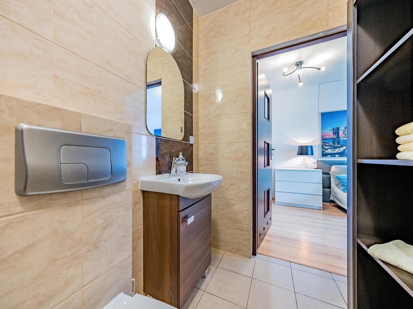 Apartament Z Balkonem I Bezplatnym Parkingiem Gdańsk Kültér fotó